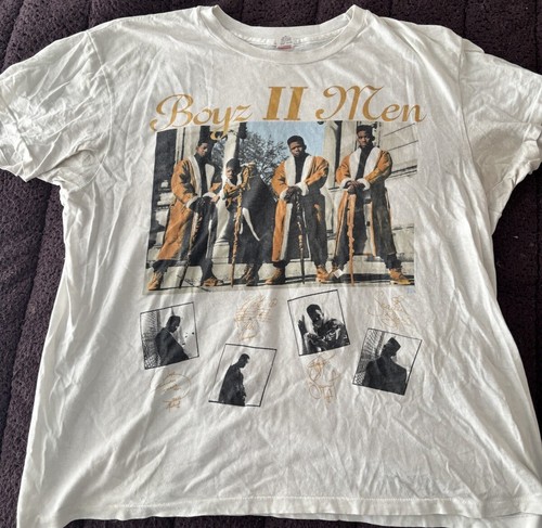 MC HAMMER × JODECI × Boyz Ⅱ Men 90s tシャツ Vintage 1990s MC HAMMER Black Cotton Concert Tour T-SHIRT