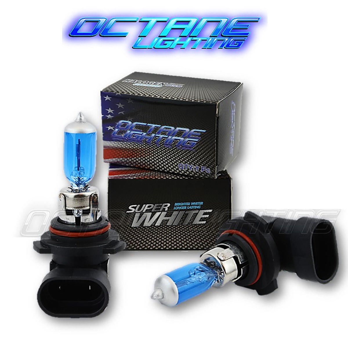 9006 Xenon 6000k Super White Halogen 55W 12V Headlight Fog Lamp Light