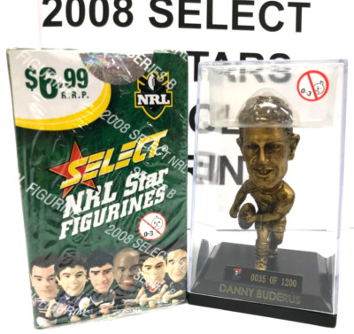 2008 Select NRL STARS LIMITED EDITION GOLD FIGURINE No.22 DANNY BUDERUS-KNIGHTS