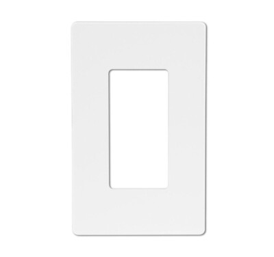Unbreakable Screwless Decora Wall Plate Outlet / Switch Cover 1-5 Gang White UL