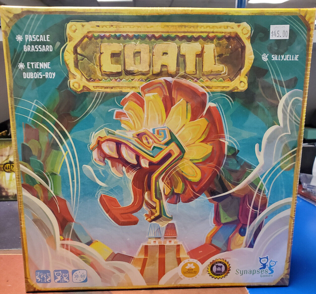 Coatl board game, synapses games, new
