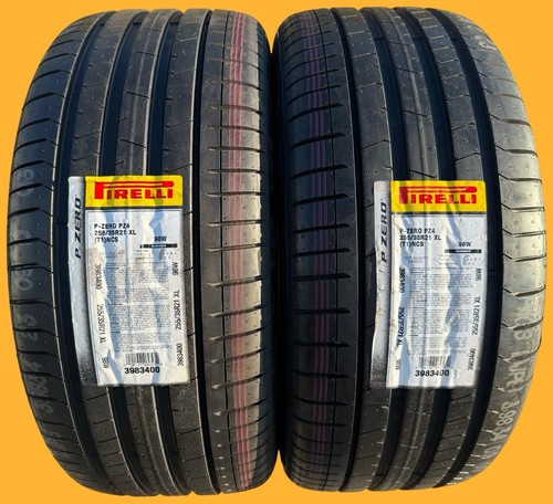 TWO BRAND NEW 255/35R21 98W Pirelli P Zero PZ4 T1 Tesla