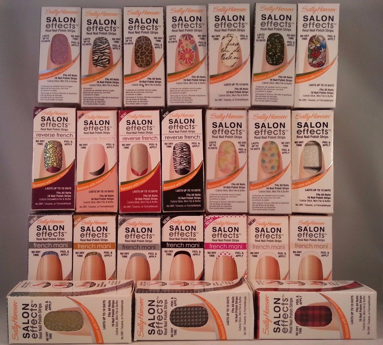 Sally Hansen Salon Effects Real Nail Polish Strips BUY 3 GET 2 FREE ADD5 TO CART