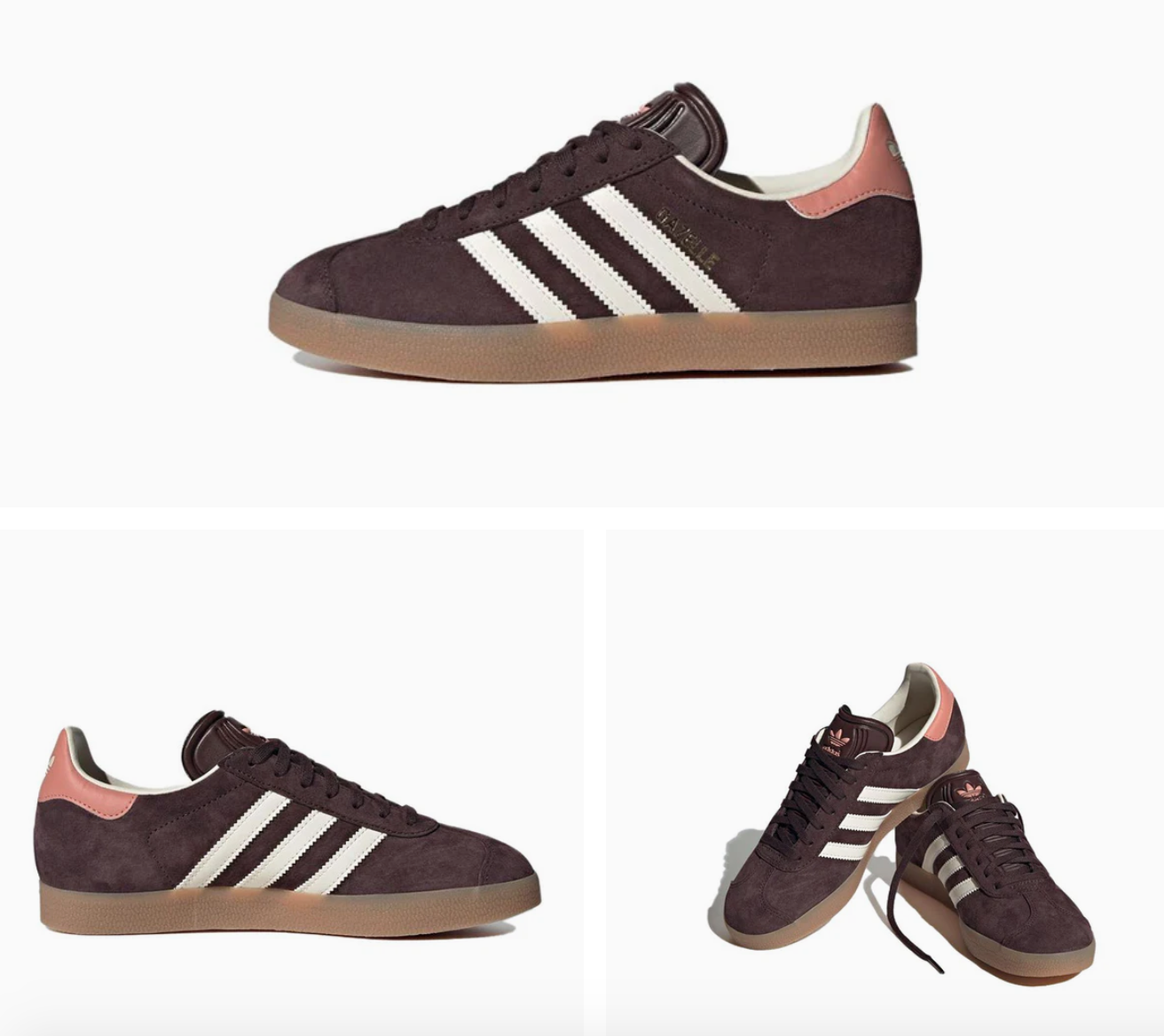 Pre-owned Adidas Originals Adidas Women's Originals Gazelle 'shadow Brown' If3233 Shoes Maroon Ig4990