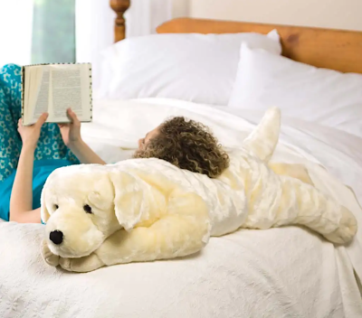 Plush top body pillow