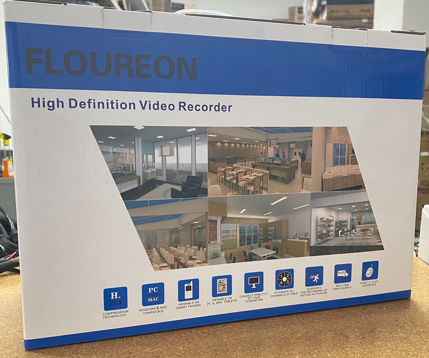 Floureon CCTV用監視カメラ8個セット Floureon CCTV用監視カメラ8個セット
