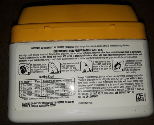 Lot of 2 Well Beginnings Infant Formula 2-35oz.