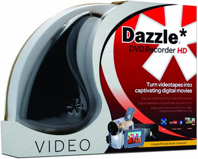 Corel Dazzle Dvd Recorder Hd Video Capture Device + Video Editing Software [Pc D