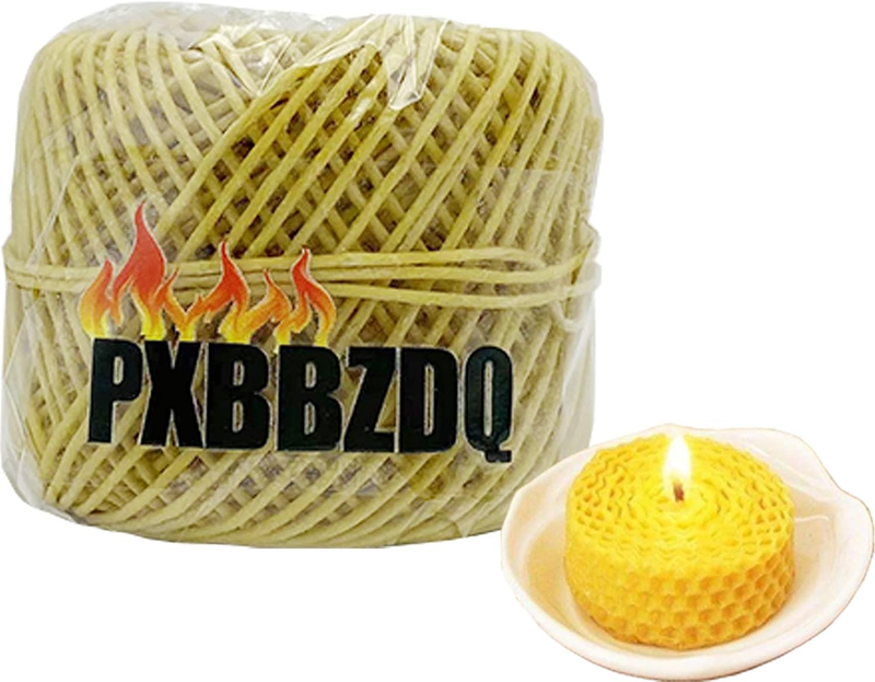 100% Organic Hemp Beeswax Candle Wicks for DIY Candle Making