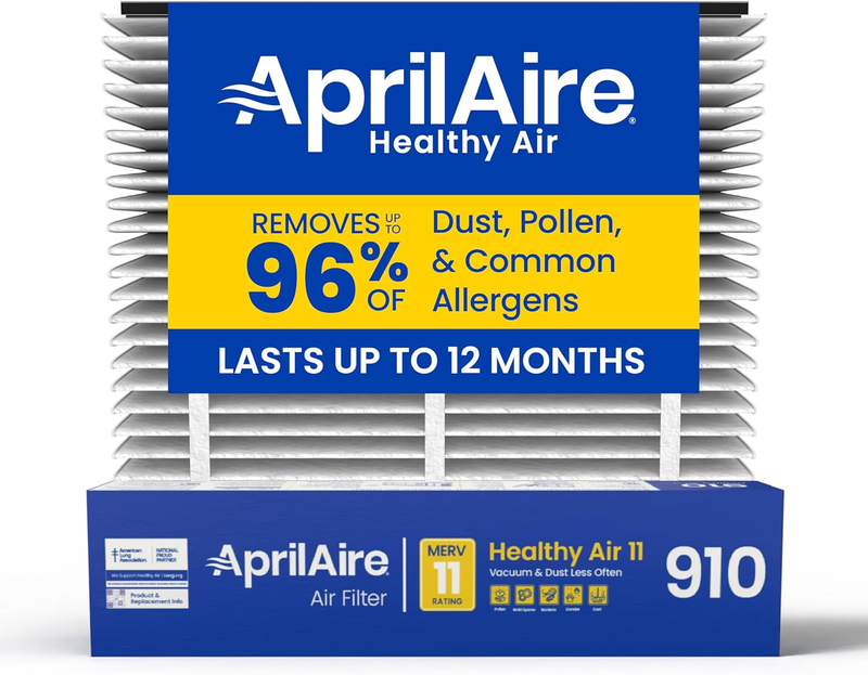 910 Filter for Whole House Air Purifiers MERV 11 25X20X4
