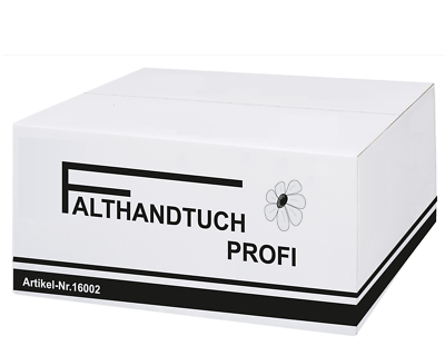 5000 Papierhandtücher Einmalhandtücher Friseur Gewerbe 25x23cm 1 lagig Recycling