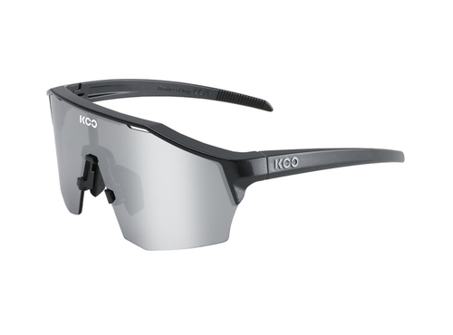 KOO ALIBI サングラスGREY MATT/TURQUOISE 試着のみ KOO Alibi in Grey Matte Turquoise – DSTNC