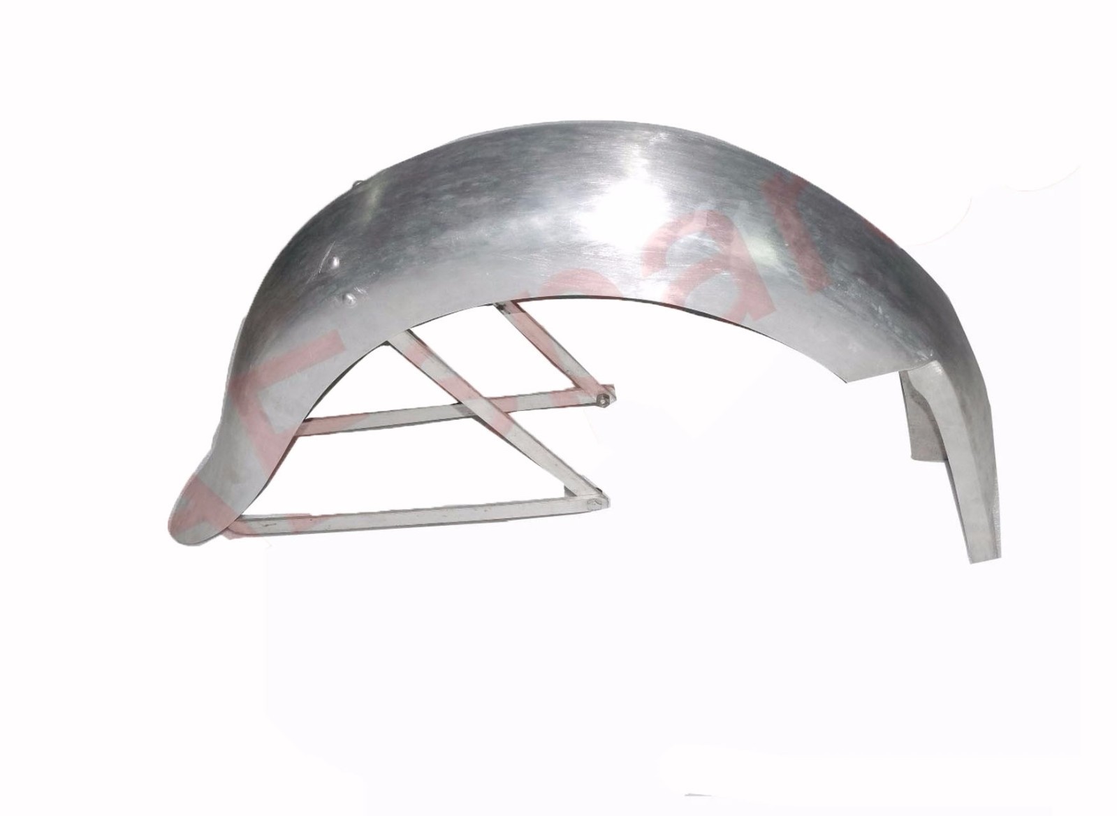 New Indian Chief Sports Scout 1940 Raw Steel Rear Fender Mudguard Unit 