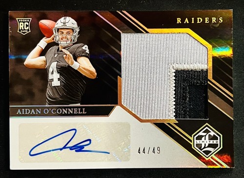 2023 Panini Limited Aidan O'Connell #143