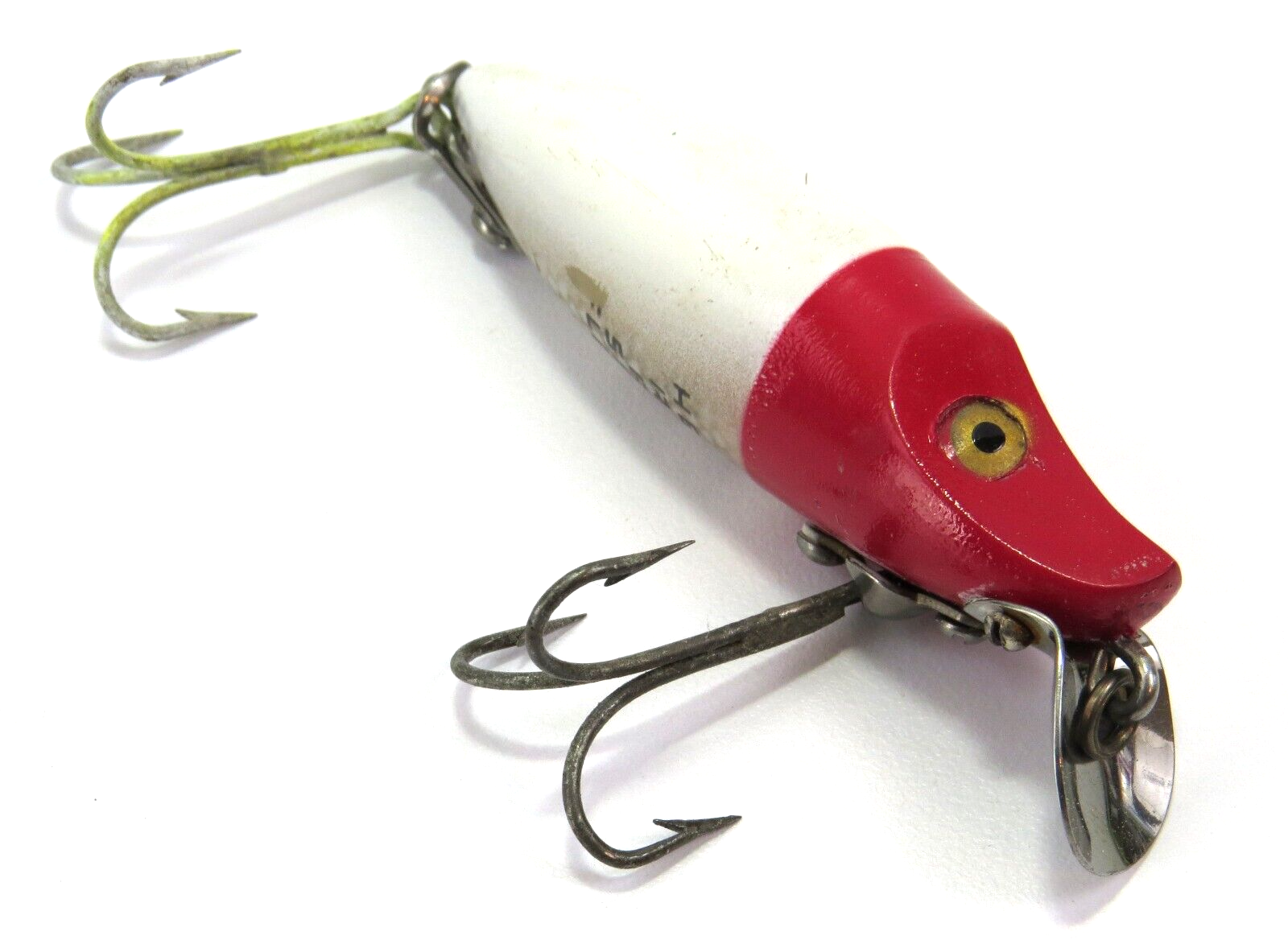 Heddon River Runt Spook Floater Vintage Plastic Fishing Lure Heddon River Runt Spook Floater Vintage Plastic Fishing Lure