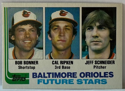 1982 Topps #21 RC Rookie Cal Ripken Jr .9   M22