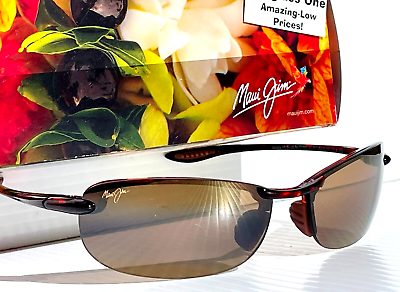 NEW Maui Jim MAKAHA Tortoise POLARIZED HCL Bronze Lens Sunglass