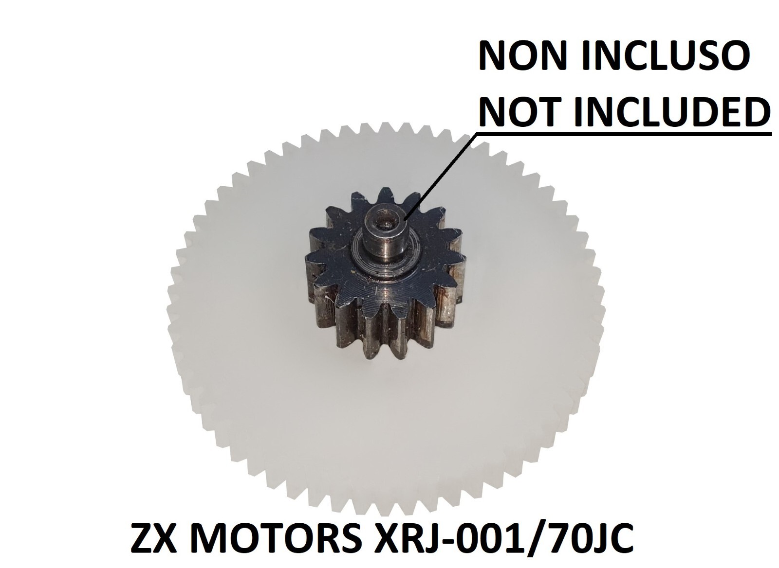 Reinforced Nylon Gear for Gearmotor ZX Motors XRJ-001 XRJ Reinforced Nylon Gear for Gearmotor ZX Motors XRJ-001 XRJ