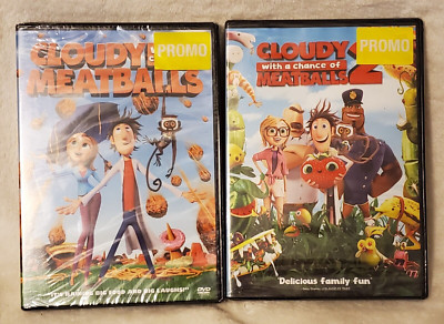 Cloudy with a Chance of Meatballs 1 and 2 (DVDs)