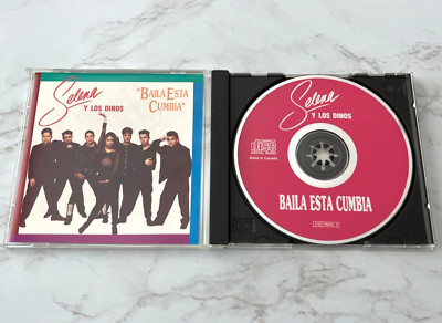 Selena Y Los Dinos Baila Esta Cumbia CD ORIGINAL 1992 HECHO EN MEXICO! RARO! OOP