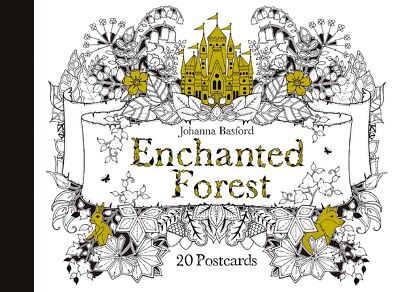 Enchanted Forest Postcards: 20 Postcards - Card Book Basford, Johanna