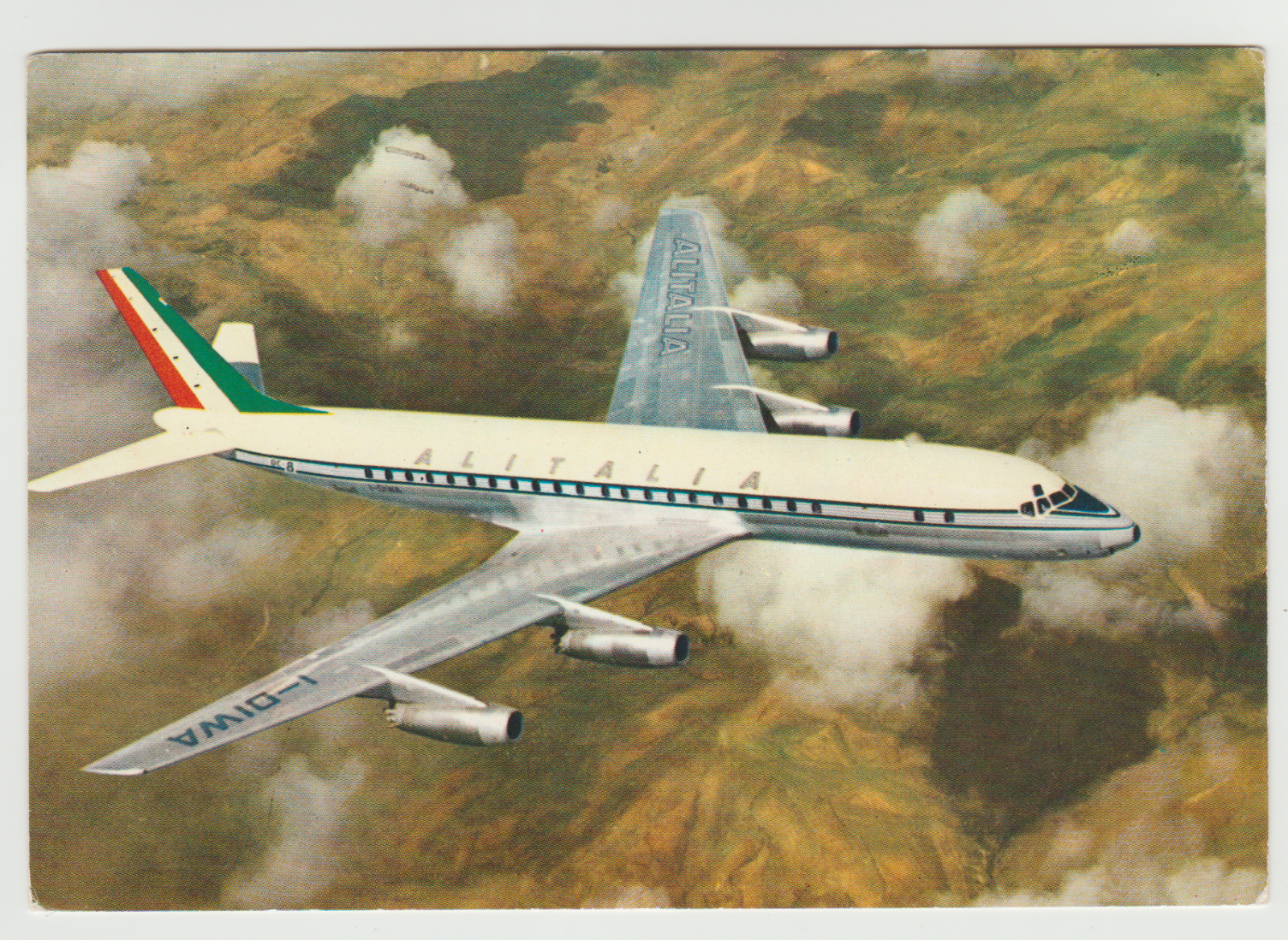 航空機・ヘリコプター ALITALIA McDonnell Douglas DC-8-62 1/200 航空機・ヘリコプター ALITALIA McDonnell Douglas DC-8-62 1