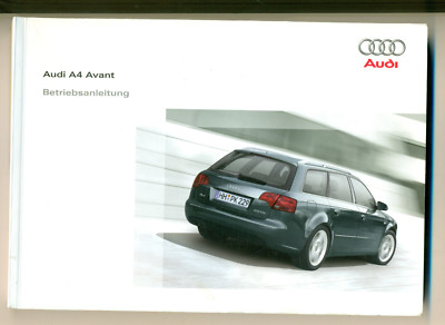 Betriebsanleitung Audi Avant