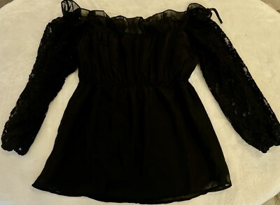 Womens VaVa Designer off the Shoulder top M