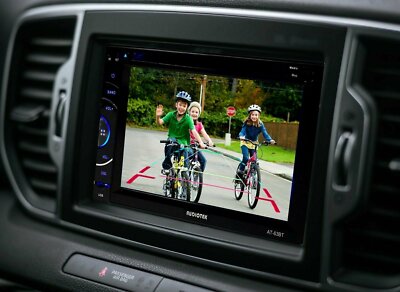 Gravity Double 2DIN Touch Bluetooth DVD/CD Player Car Stereo FM Radio