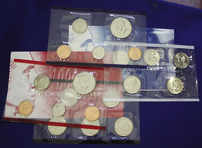 1999 UNCIRCULATED Genuine U.S. MINT SETS ISSUED BY U.S. MINT 