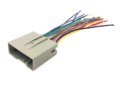 Aftermarket Radio Stereo CD Player Install Wire Wiring Harness Female OEM Plug 