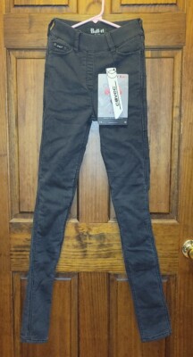 Bull-it Fury Evo Motorcycle Skinny Jegging Jeans Black US Size 2 Long NWT