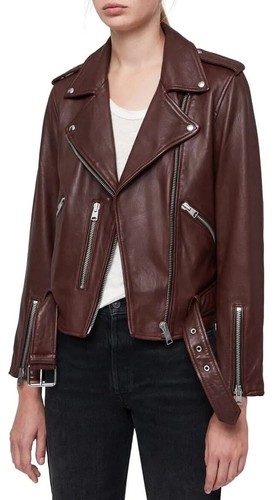 ジャケット・アウター ALLSAINTS BALFERN LEATHER BIKER JACKET AllSaints Balfern Leather Biker Jacket | Nordstrom