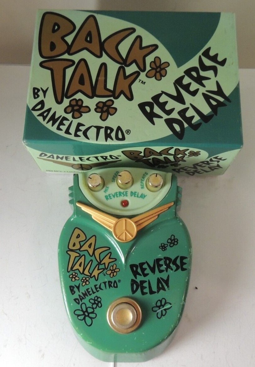 DANELECTRO BACK TALKリバースディレイ