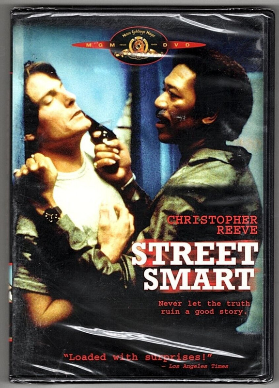 Street Smart (DVD, 1987) Christopher Reeve, Morgan Freeman, Mimi Rogers