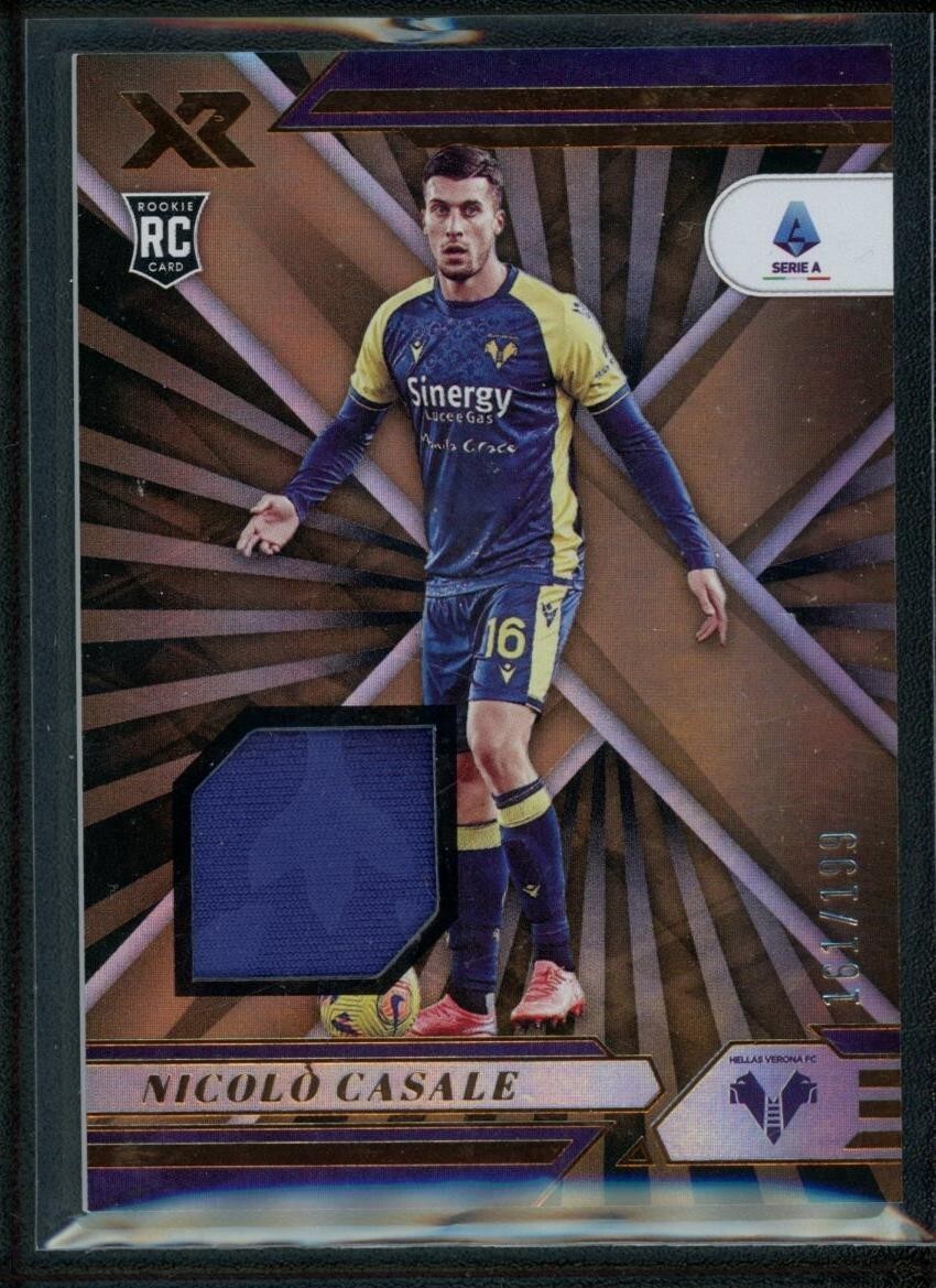 2021-22 NICOLO CASALE 161/199 JERSEY PANINI CHRONICLES XR