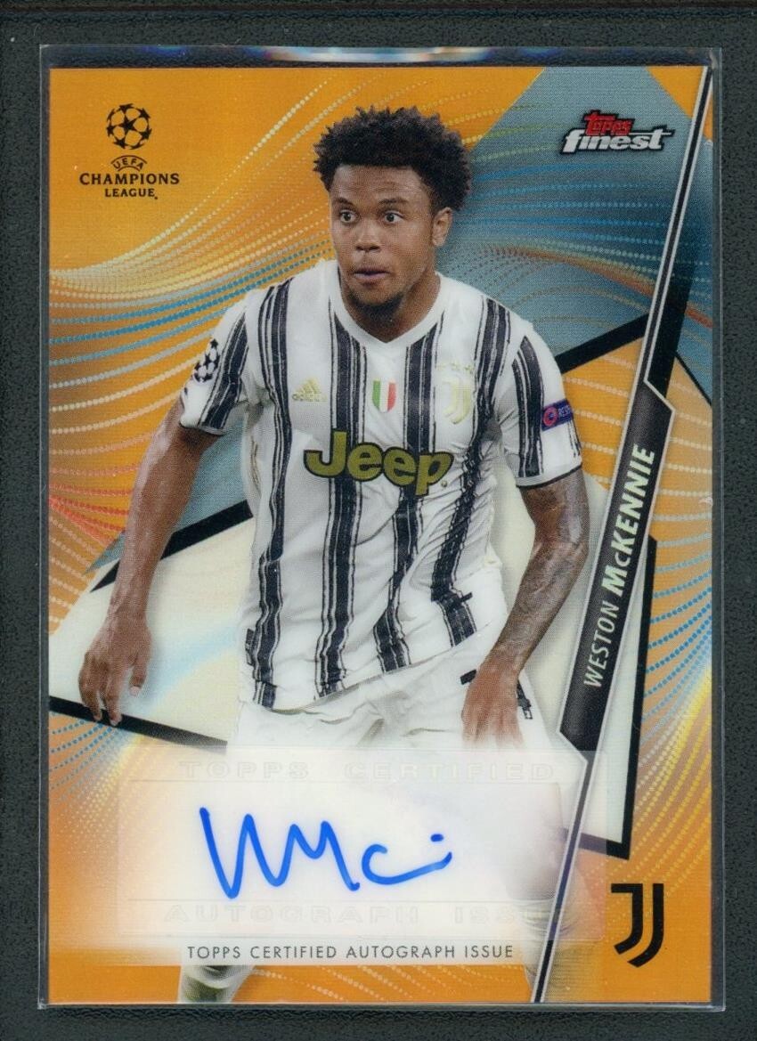 TOPPS サッカーカード MUSEUM COLLECTION ARCHIVAL AUTOGRAPH WESTON McKENNIE JUVENTUS 01/75 #AA-WM 送料無料 中古 IT1 $_57.JPG?set_id=880000500F