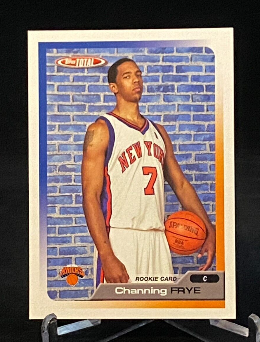 2005-06 Topps Total Rookie Card #342 Channing Frye New York Knicks. rookie card picture