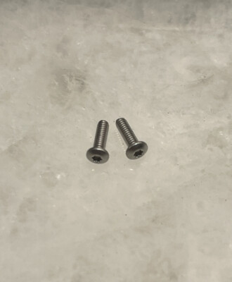 Stainless Steel T6 Torx Screws for Benchmade 590 591 Boost Knife Pocket Clip 2pc