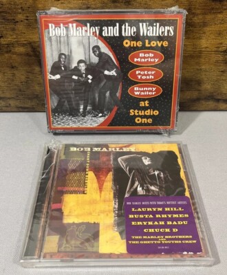 Bob Marley Lot SEALED Promo CDs One Love Chant Down Babylon