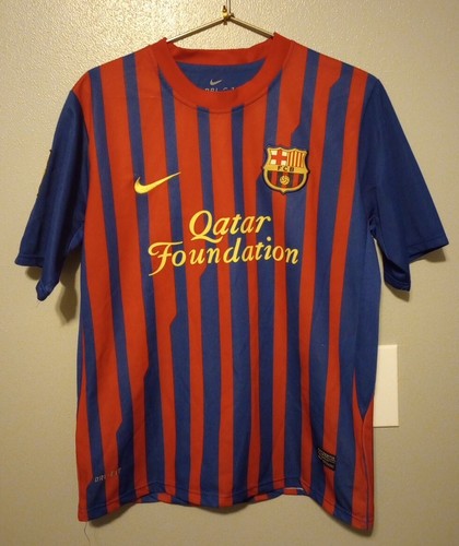 FCB Qatar Foundation MESSI #10 Barcelona Unicef Soccer