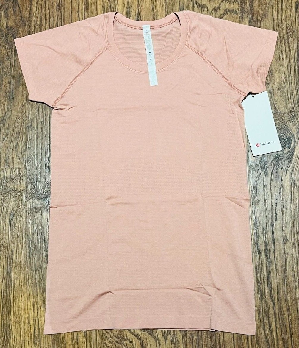Swiftly Tech 半袖シャツ 2.0 薄ピンク新品 Swiftly Tech Short-Sleeve Shirt 2.0 *Hip Length | Women's