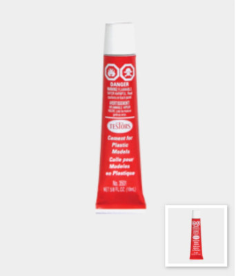Testors 3501 Plastic Cement Tube 5/8 oz