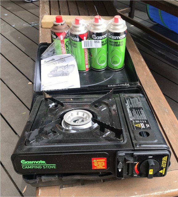 portable gas cartridge stove