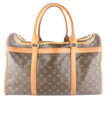 Louis vuitton pet carrier outlet
