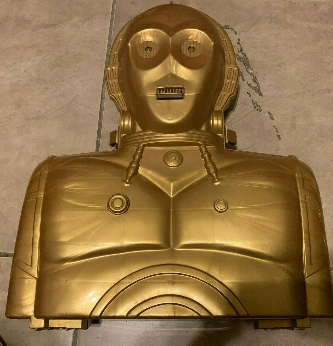 STAR WARS celebration C-3PO ストラップ ランヤード Star Wars Vintage C-3PO Figure Carrying Case Lights & Sound