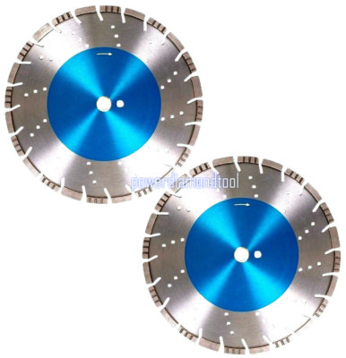 14'' 2 (Pcs) Concrete Masonry Stone ALL CUT PRO Diamond Saw Blade**TOP QUALITY 