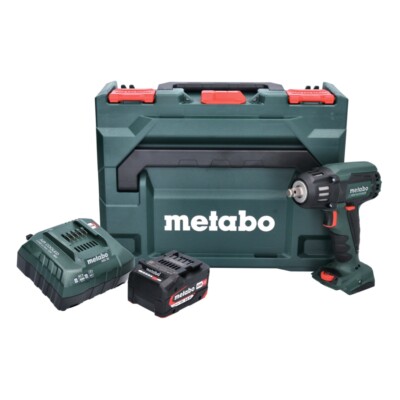 Metabo SSW 18 LTX 400 BL Schlagschrauber 18 V 400 Nm 1/2'' + 1x Akku 4 Ah + Lader