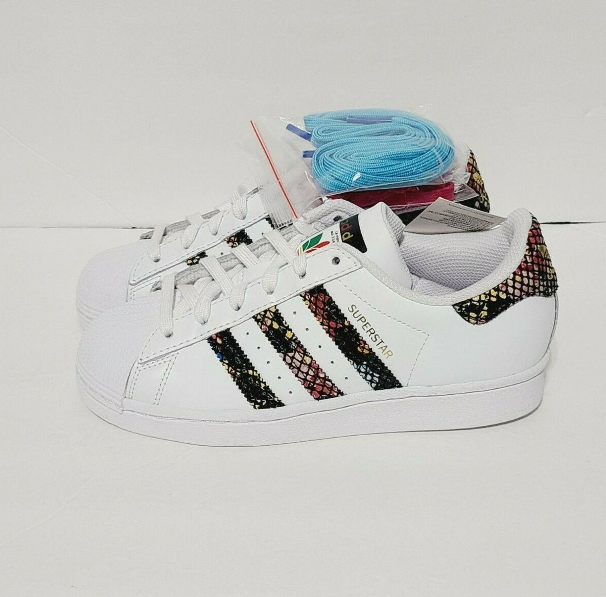 Adidas Originals Women's Superstar Floral Twist Stripe