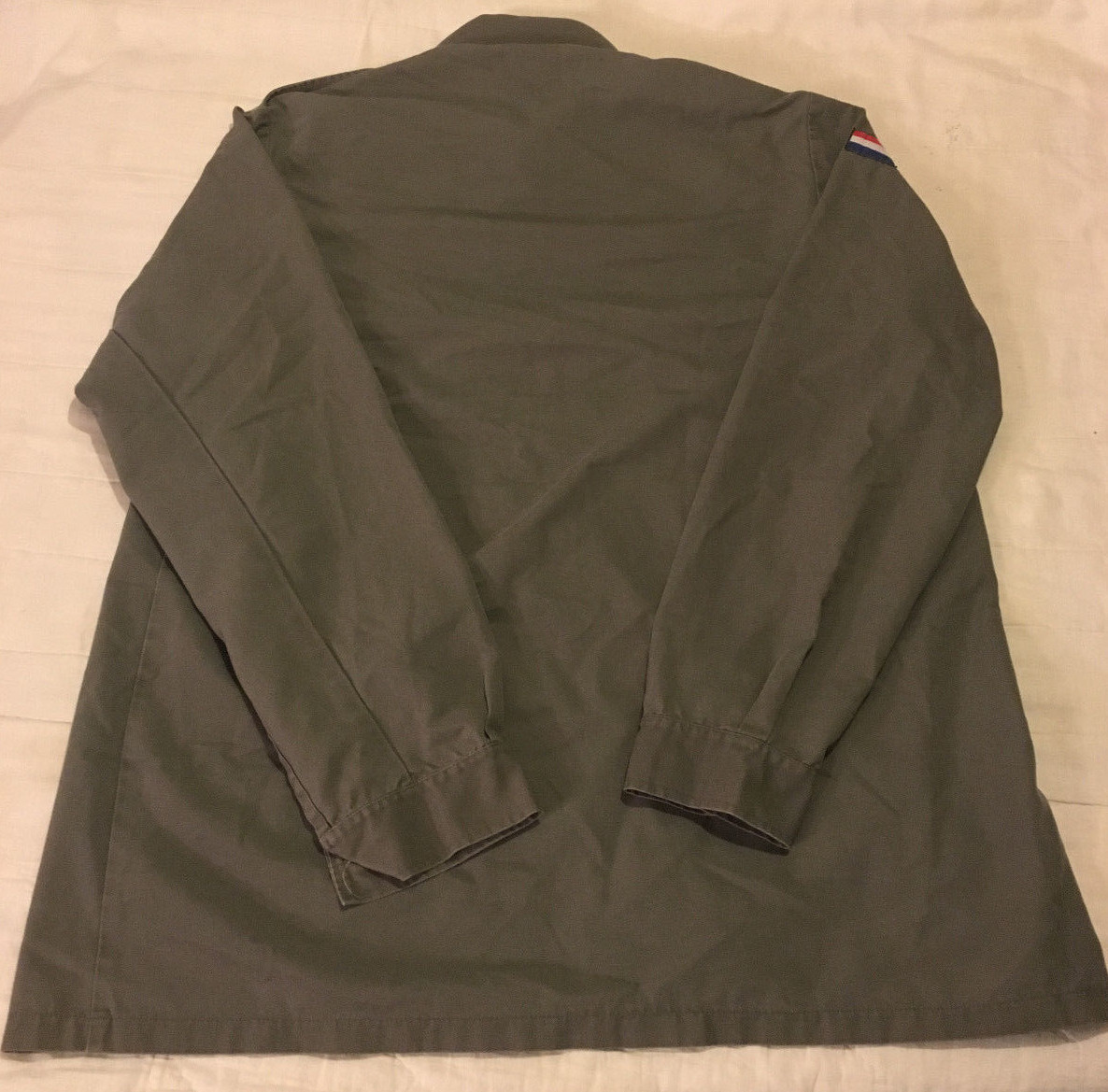 Sz M L Wahler KLU TC 7560.8629.51 1987 Military Fatigue Shirt The Netherlands